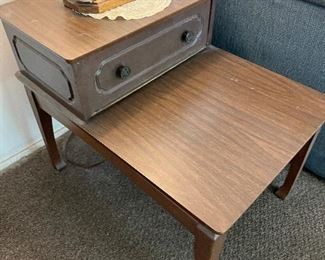 vintage Step-up end tables, 2
