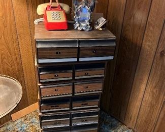 vintage VHS tape holders