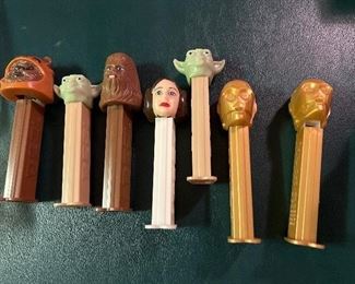 Vintage Pez dispensers Star Wars
