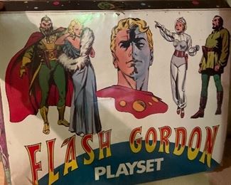 Vintage Flash Gordon playset