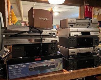Vintage VCRs