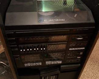 Vintage Magnavox stereo system