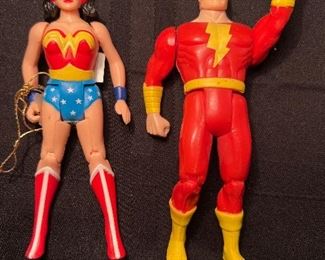 Mego Wonder Woman & Shazam
