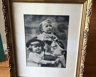 Copyright 1891 photogravure by M. B. Parkinson - in period gilt frame (28” x 33” overall)
