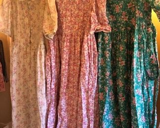 Vintage Laura Ashley dresses
