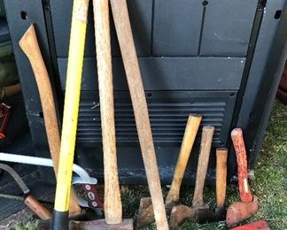 Axes & sledges