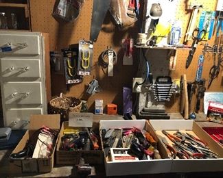 Workshop full of tools