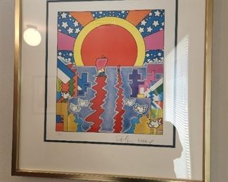 Signed by Peter Max