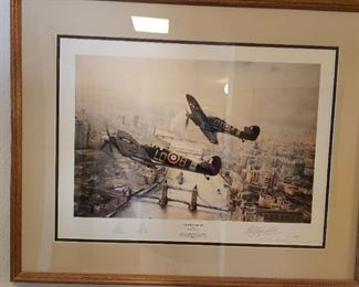 Signed by Artist and Pilots