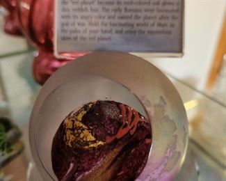 Signed on bottom - Mars