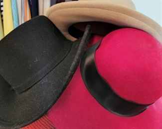 Lots of Woman's hats.