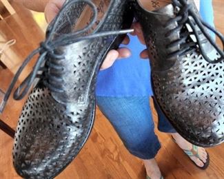 We have shoes by Patricia Nash and Umbrellas