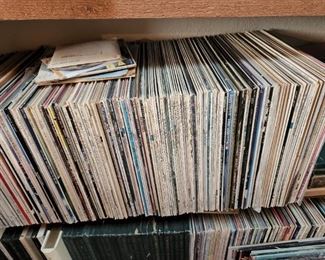 Lots of Vinyl Records.