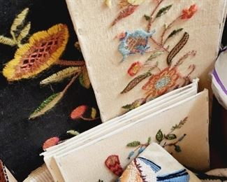 Embroidery and other crafts