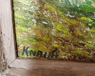 Charles F. Knauff (1906 - 1975) was active/lived in California. Charles Knauff is known for Land-and seascape painting. He is in AskArt.