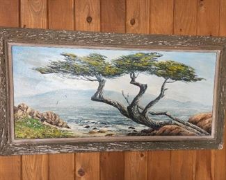 Plein Air Original Painting...a famous spot on the Northern California Coast. Signed by Knauff.