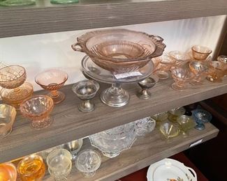 Depression Glass and Uranium Glass