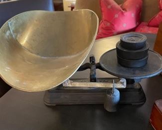 Grocery Scale circa 1919