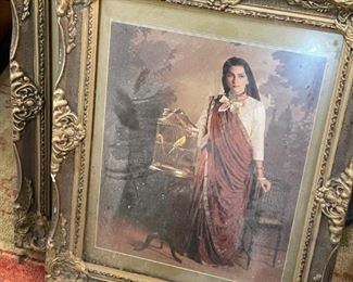 Set of 6 Women in Saris -- You'll LOVE the frames!