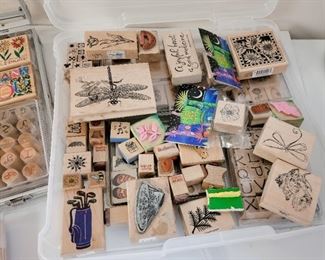 Wooden Rubber Stamps