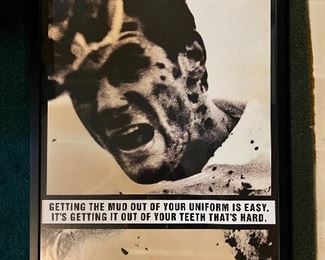 Lanzera "Mud in your teeth" by capital concepts framed poster - 1994