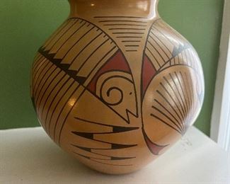 Vintage Mata Ortiz pottery signed by Jesus Pina
