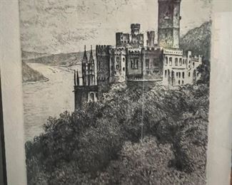 signed lithographs by unknown