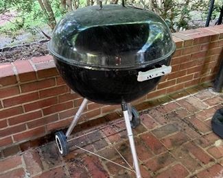 Weber outdoor charcoal grill