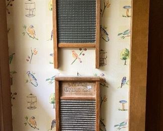 Vintage washboards
