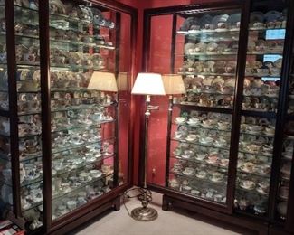 Hundreds of Cups and Saucers 