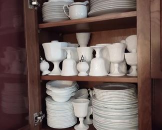 Milk Glass Collection 