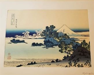 Hiroshige woodblock print