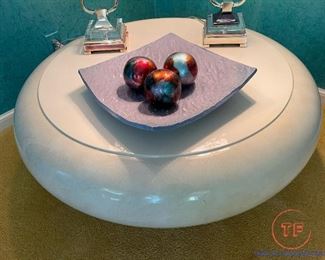 Round Contemporary Side Table