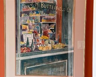 Original Watercolor by JUNE LUEBKE