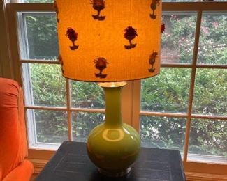 Floral Shade Table Lamp