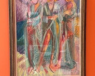 Original Pastel by HETTIE MARIE HOLMES