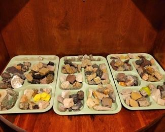 Rock and mineral collection