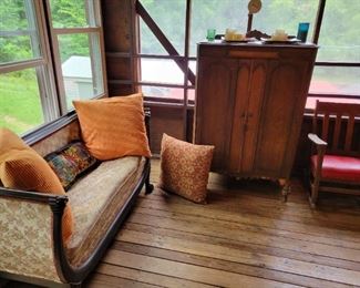 Gorgeous Chifferobe can be stunning with a little,  antique sofa, and Mission rocker