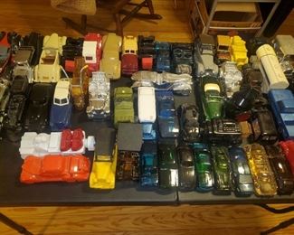 Large collection of Avon cars & trucks