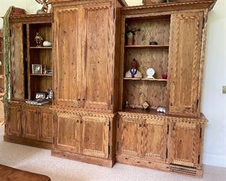 CUSTOM WALL UNIT - BAR CABINET