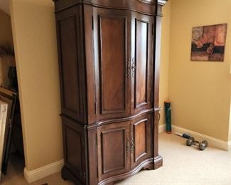 74" high x 44" wide x 25" deep