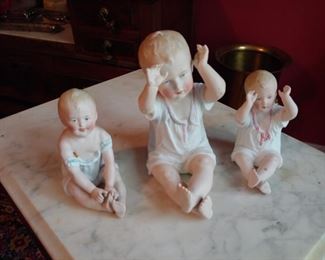 Bisque Piano Babies