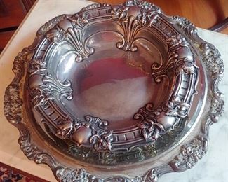 Repoussee Sterling Bowl