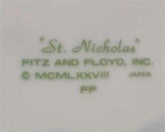"St. Nicholas" by Fitz and Floyd