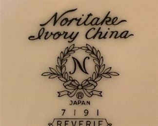 Noritake Ivory China - "Reverie"