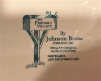 "The Friendly Village" by Johnson Brothers of England