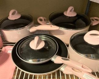 How about some pink cookware?