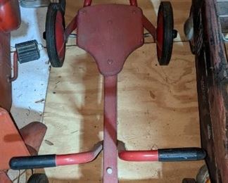 Vintage Push Pull Cart