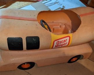Classic Oscar Mayer Pedal Car - has a set of new decals 