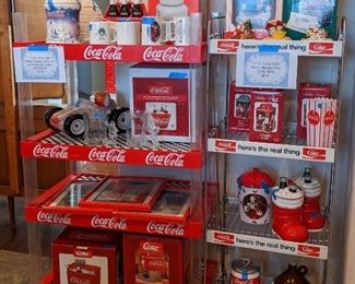 Coke displays and Cookie Jars